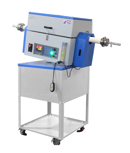   Laboratory Rotary Tube Furnace 1200C For Powder materials